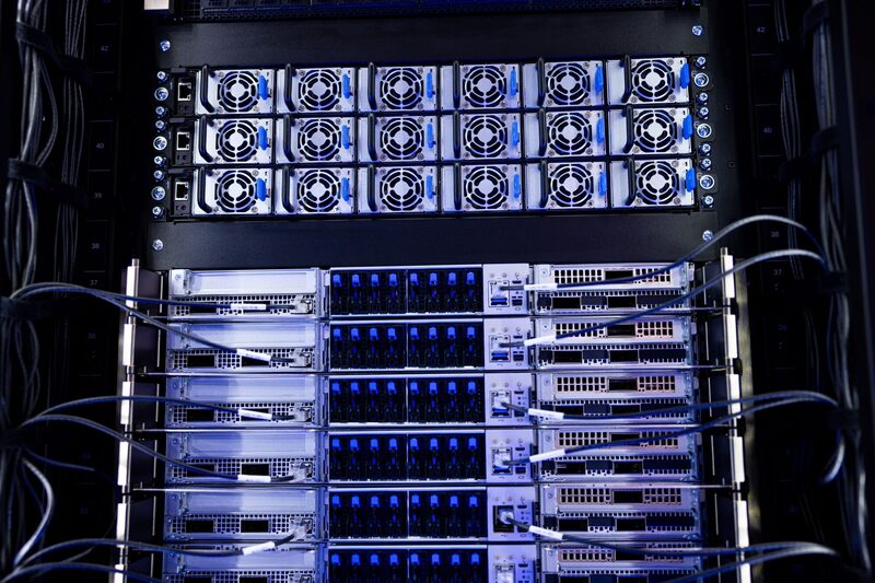 cUna GPU Nvidia Corp. GB300 NVL72 expuesta en el stand de Foxconn Technology Co. durante la conferencia Computex celebrada en mayo en Taipei (Taiwán). cUna GPU Nvidia Corp. GB300 NVL72 expuesta en el stand de Foxconn Technology Co. durante la conferencia Computex celebrada en mayo en Taipei (Taiwán).