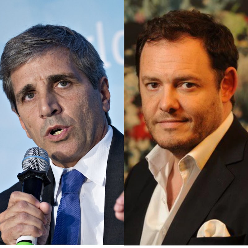 Caputo y Reidel, en los planes de Milei Caputo y Reidel, en los planes de Milei