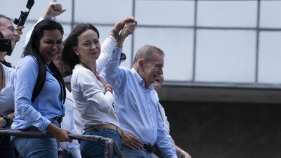 María Corina Machado dice estar “escondida, temiendo por su vida”: WSJ María Corina Machado dice estar “escondida, temiendo por su vida”: WSJ