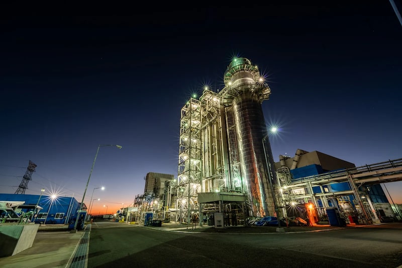 La central de ciclo combinado de gas y vapor San Luis de la Paz, propiedad de Saavi Energía, en el estado de Guanajuato. La central de ciclo combinado de gas y vapor San Luis de la Paz, propiedad de Saavi Energía, en el estado de Guanajuato.