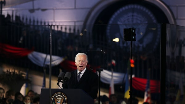 Biden dice que Putin nunca ganará la guerra contra Ucrania Biden dice que Putin nunca ganará la guerra contra Ucrania