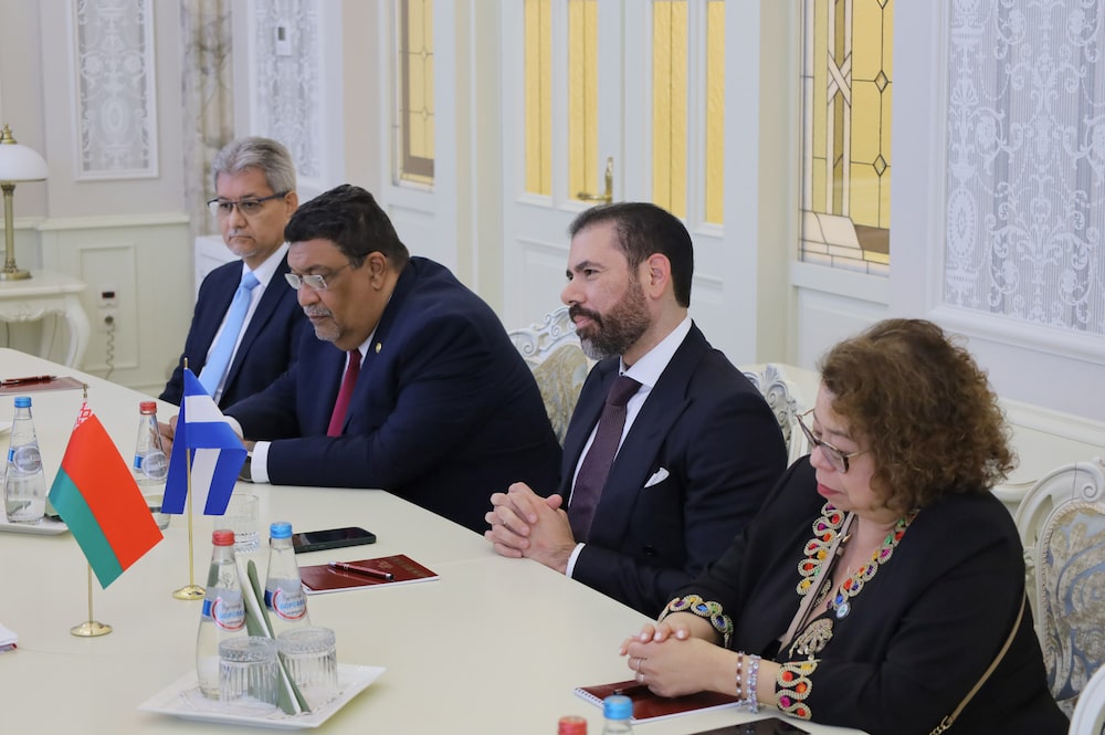El asesor de los Copresidentes de la República de Nicaragua en materia de inversiones, comercio y cooperación internacional, Laureano Ortega Murillo. El asesor de los Copresidentes de la República de Nicaragua en materia de inversiones, comercio y cooperación internacional, Laureano Ortega Murillo.