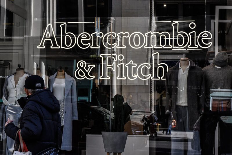 An Abercrombie & Fitch store in New York, US, on Monday, Nov. 20, 2023. Abercrombie & Fitch Co. is scheduled to release earnings figures on November 21. Photographer: Stephanie Keith/Bloomberg An Abercrombie & Fitch store in New York, US, on Monday, Nov. 20, 2023. Abercrombie & Fitch Co. is scheduled to release earnings figures on November 21. Photographer: Stephanie Keith/Bloomberg