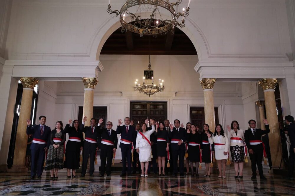 Toma de juramento de nuevos ministros en Perú Toma de juramento de nuevos ministros en Perú