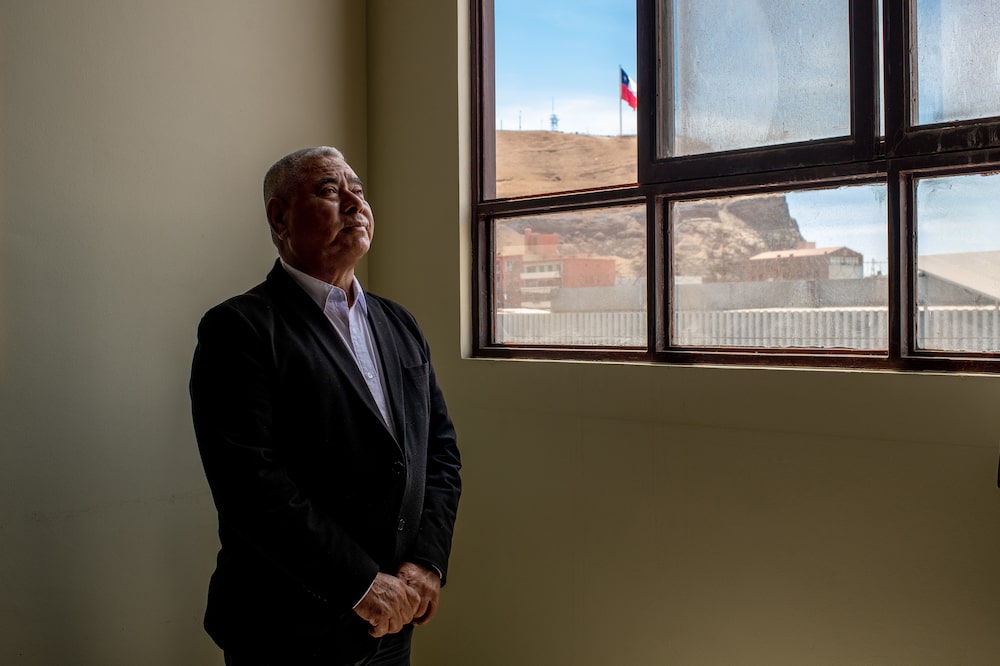 Alcalde de Arica, Orlando Vargas. Fotógrafo: Cristóbal Olivares/Bloomberg Alcalde de Arica, Orlando Vargas. Fotógrafo: Cristóbal Olivares/Bloomberg