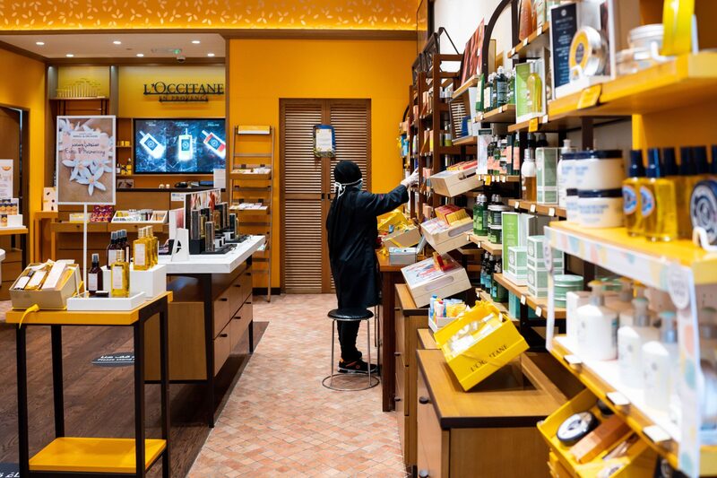 Loja da L'Occitane na Arábia Saudita Loja da L'Occitane na Arábia Saudita