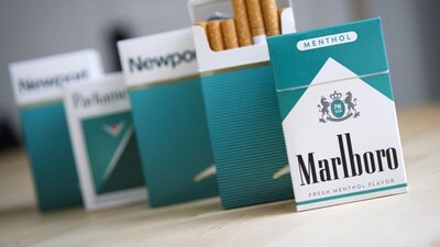 Agência reguladora propõe proibir cigarros mentolados nos Estados Unidos Agência reguladora propõe proibir cigarros mentolados nos Estados Unidos