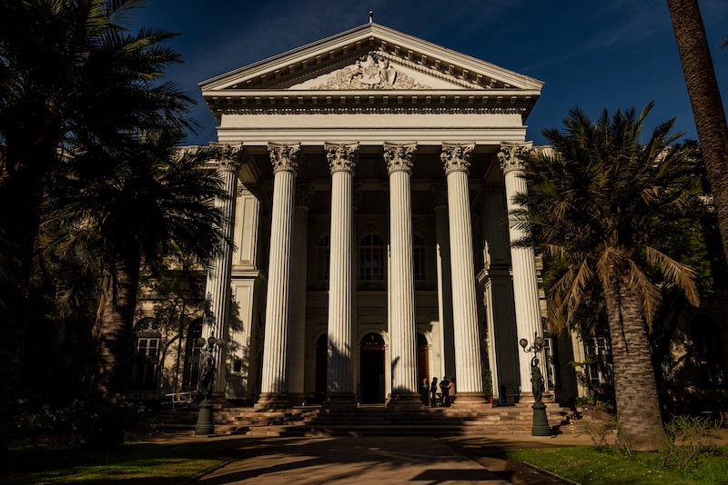 El Palacio del Antiguo Congreso Nacional en Santiago, Chile, el jueves 4 de junio de 2026. El Palacio del Antiguo Congreso Nacional en Santiago, Chile, el jueves 4 de junio de 2026.