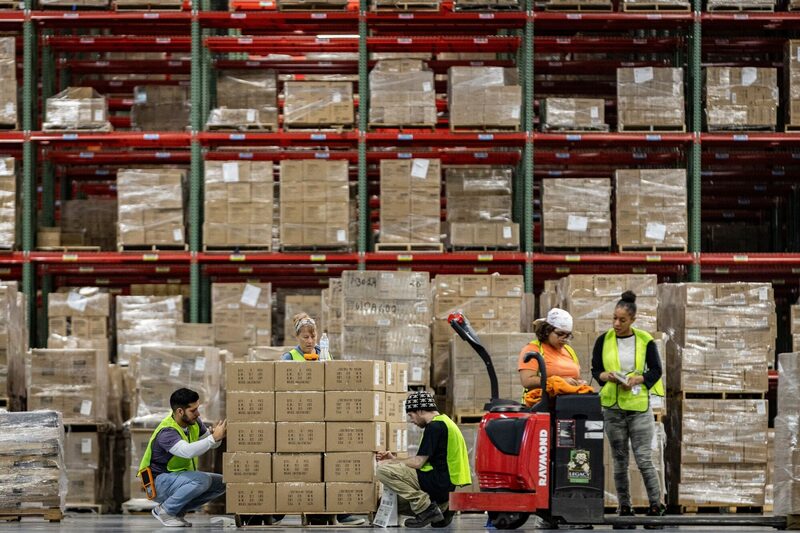 Operations Inside A Conair Distribution Center Ahead Of Wholesale Inventories Figures Operations Inside A Conair Distribution Center Ahead Of Wholesale Inventories Figures