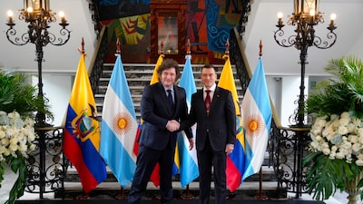 Al estilo Trump, Milei declara a banda Chone Killers como grupo terrorista tras reunión con Noboa en Ecuador Al estilo Trump, Milei declara a banda Chone Killers como grupo terrorista tras reunión con Noboa en Ecuador