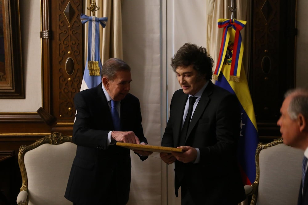 Edmundo González se reunió con Javier Milei en Argentina: lo que se sabe del encuentro Edmundo González se reunió con Javier Milei en Argentina: lo que se sabe del encuentro