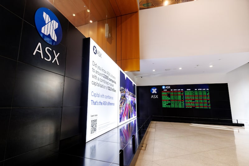 Información bursátil mostrada en la Bolsa de Valores de Australia (ASX) en Sídney, Australia. (Brendon Thorne/Bloomberg). Información bursátil mostrada en la Bolsa de Valores de Australia (ASX) en Sídney, Australia. (Brendon Thorne/Bloomberg).