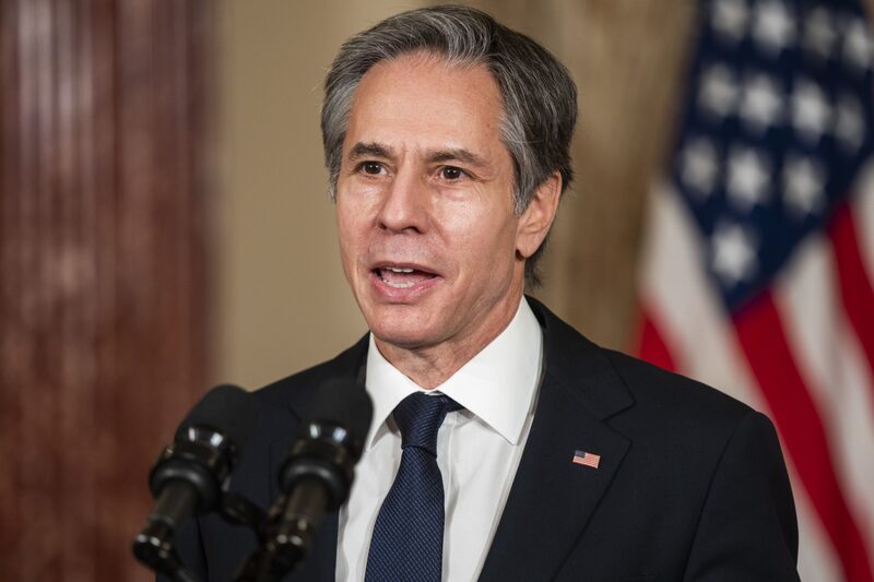 Antony Blinken Fotógrafo: Jim Lo Scalzo/EPA/Bloomberg Antony Blinken Fotógrafo: Jim Lo Scalzo/EPA/Bloomberg