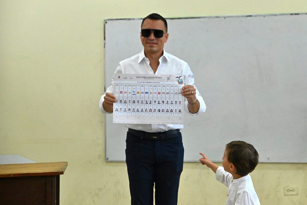 El presidente de Ecuador, Daniel Noboa. El presidente de Ecuador, Daniel Noboa.