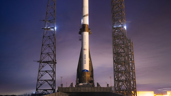 El nuevo cohete New Glenn de Blue Origin, de Bezos, despega en misión de la NASA El nuevo cohete New Glenn de Blue Origin, de Bezos, despega en misión de la NASA