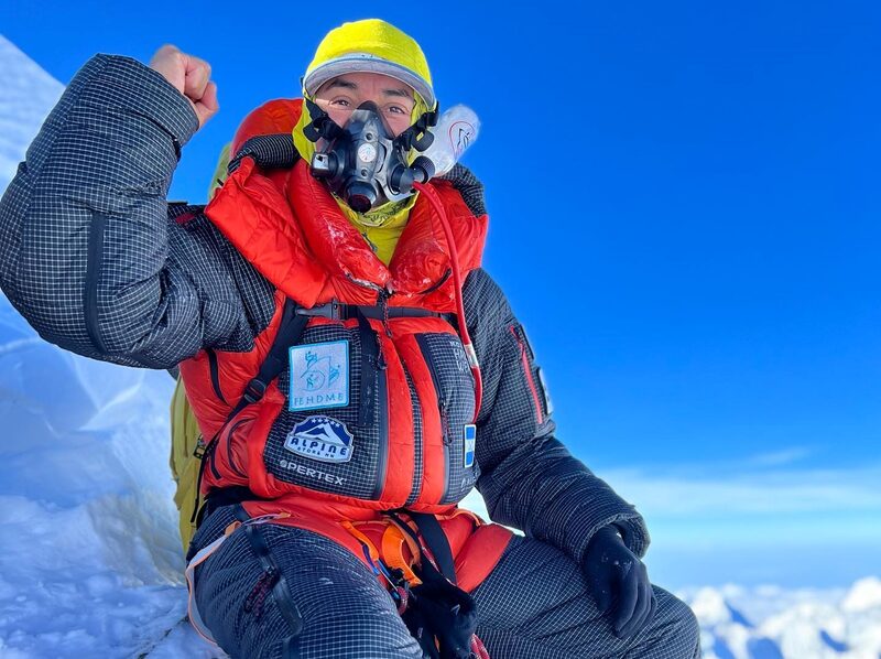 Ronald Quintero logró la hazaña de escalar el Everest el 12 de mayo. Ronald Quintero logró la hazaña de escalar el Everest el 12 de mayo.