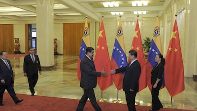 Venezuela’s Maduro Seals China Partnership With Xi Jinping Venezuela’s Maduro Seals China Partnership With Xi Jinping