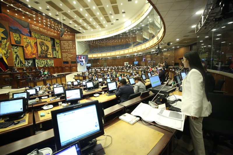 Recinto de la Asamblea Nacional del Ecuador. Recinto de la Asamblea Nacional del Ecuador.