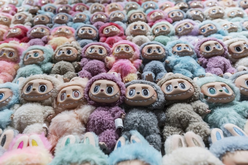 Muñecos Labubu. Fotógrafo: Qilai Shen/Bloomberg. Muñecos Labubu. Fotógrafo: Qilai Shen/Bloomberg.