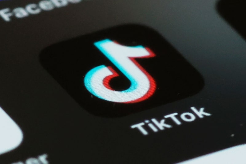 The TikTok app. The TikTok app.