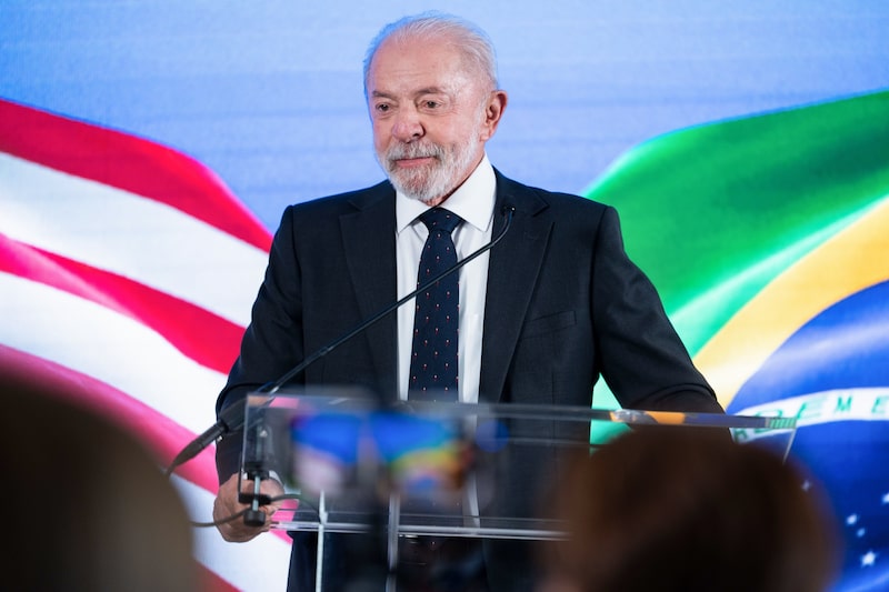 Lula da Silva.
Fotógrafo: Aaron Schwartz/Bloomberg Lula da Silva.
Fotógrafo: Aaron Schwartz/Bloomberg