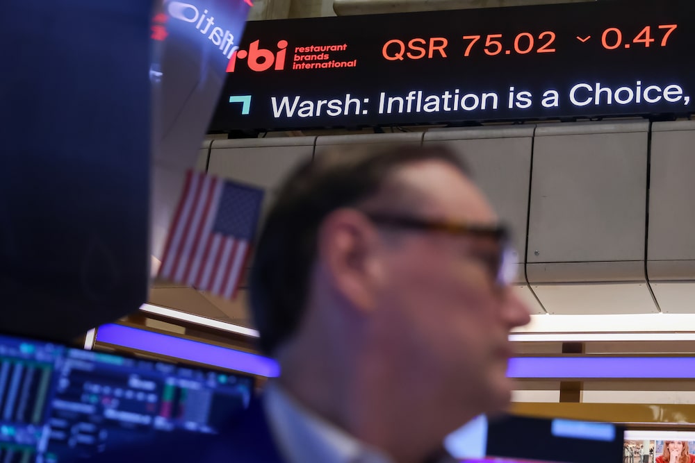 A news ticker after a Federal Open Market Committee (FOMC) meeting on the floor of the New York Stock Exchange (NYSE) in New York, US, on Wednesday, Sept. 16, 2026. The Federal Reserve raised interest rates by a quarter percentage point and penciled in an additional hike later this year, steps aimed at containing inflation that will test Chairman Kevin Warshs relationship with President Donald Trump. Photographer: Michael Nagle/Bloomberg A news ticker after a Federal Open Market Committee (FOMC) meeting on the floor of the New York Stock Exchange (NYSE) in New York, US, on Wednesday, Sept. 16, 2026. The Federal Reserve raised interest rates by a quarter percentage point and penciled in an additional hike later this year, steps aimed at containing inflation that will test Chairman Kevin Warshs relationship with President Donald Trump. Photographer: Michael Nagle/Bloomberg