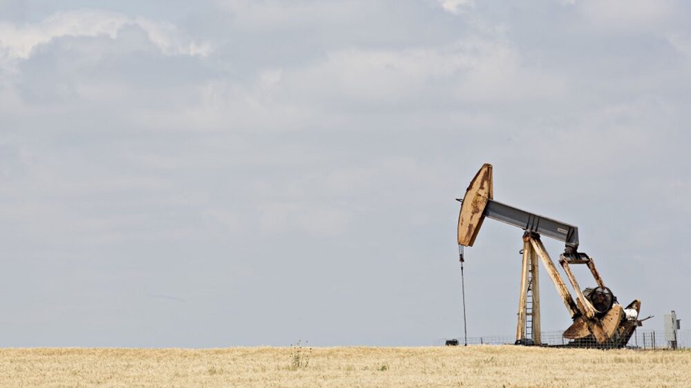 A pumpjack operates in the Bemis-Shutts oil field near Hays, Kansas, U.S., on Thursday, June 29, 2017. Oil prices declined for the week, as expanded U.S. drilling activity and added production offset a larger-than-expected drop in stockpiles. Photographer: Daniel Acker/Bloomberg via Getty Images A pumpjack operates in the Bemis-Shutts oil field near Hays, Kansas, U.S., on Thursday, June 29, 2017. Oil prices declined for the week, as expanded U.S. drilling activity and added production offset a larger-than-expected drop in stockpiles. Photographer: Daniel Acker/Bloomberg via Getty Images