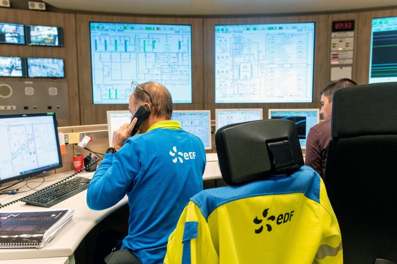 La central nuclear del Reactor de Potencia Evolutiva, operada por Electricite de France SA, en Flamanville. La central nuclear del Reactor de Potencia Evolutiva, operada por Electricite de France SA, en Flamanville.