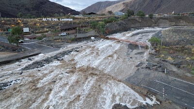 Tormenta invernal en Chile bloquea carretera clave y afecta operaciones mineras Tormenta invernal en Chile bloquea carretera clave y afecta operaciones mineras