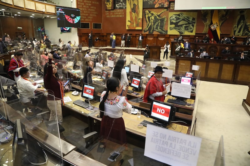 La Asamblea negó la ley de inversiones con 87 votos La Asamblea negó la ley de inversiones con 87 votos