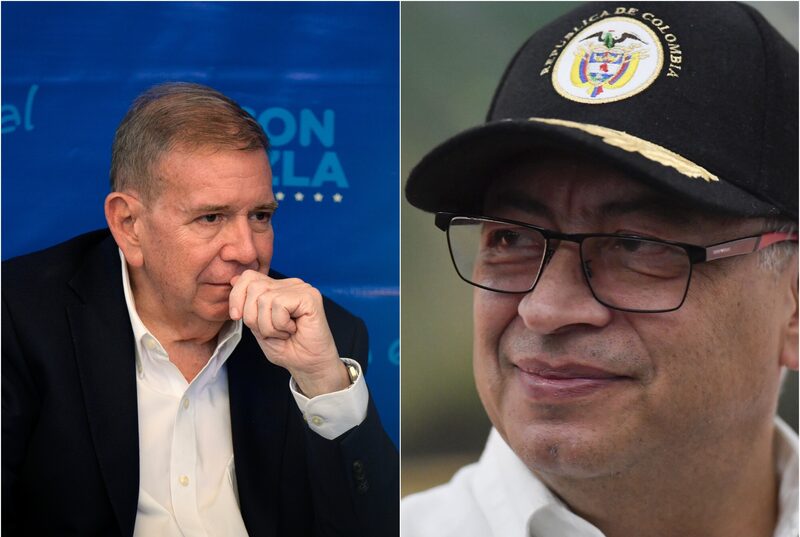 Edmundo González y Gustavo Petro Edmundo González y Gustavo Petro