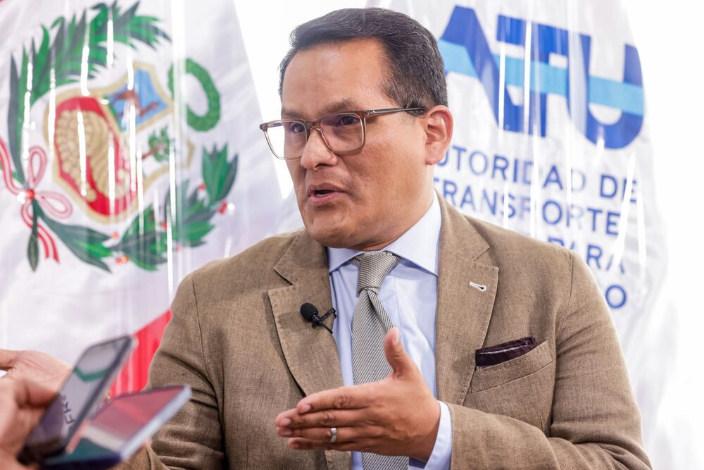 David Hernández, presidente ejecutivo de la ATU David Hernández, presidente ejecutivo de la ATU