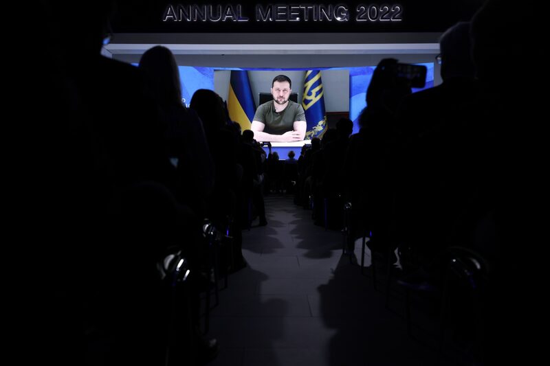 Zelenskiy pediu à comunidade internacional que estabeleça medidas para deter o Kremlin Zelenskiy pediu à comunidade internacional que estabeleça medidas para deter o Kremlin