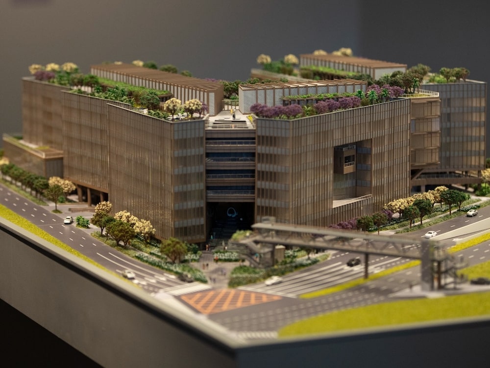 Fachada da nova sede do Santander Brasil Fachada da nova sede do Santander Brasil