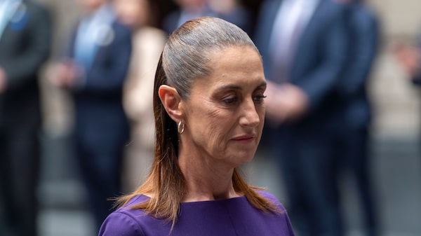 Aprobación de Sheinbaum cae debajo del 50% por primera vez ante preocupaciones por inflación Aprobación de Sheinbaum cae debajo del 50% por primera vez ante preocupaciones por inflación