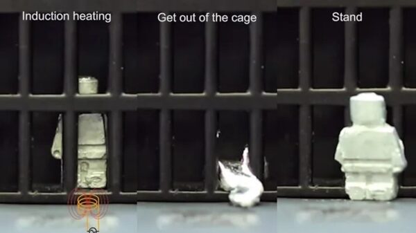 Vídeo: como en Terminator, crean robot que pasa de estado sólido a líquido Vídeo: como en Terminator, crean robot que pasa de estado sólido a líquido