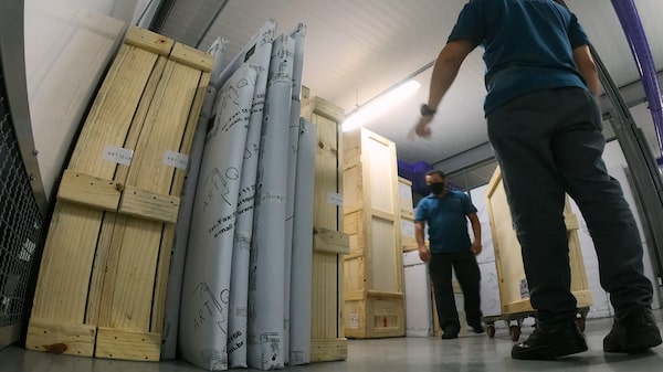 Grupo francês investe R$ 17 milhões para guardar obras de arte de elite em São Paulo Grupo francês investe R$ 17 milhões para guardar obras de arte de elite em São Paulo