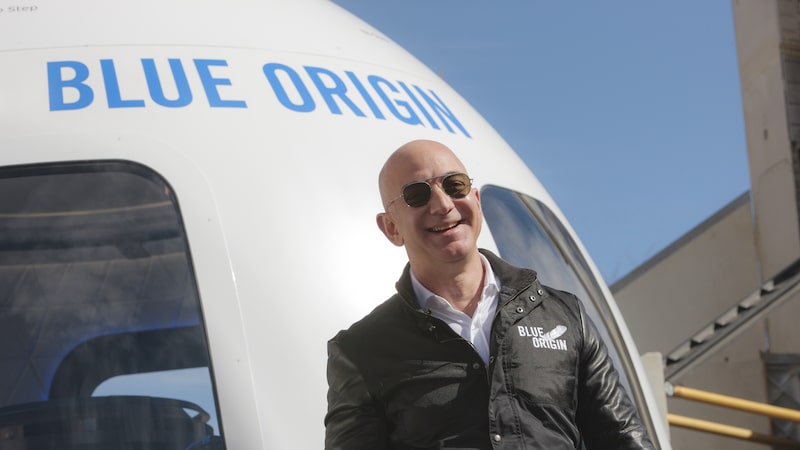 Valuation de US$ 140 bi da Blue Origin eleva Jeff Bezos a segundo mais rico do mundo Valuation de US$ 140 bi da Blue Origin eleva Jeff Bezos a segundo mais rico do mundo