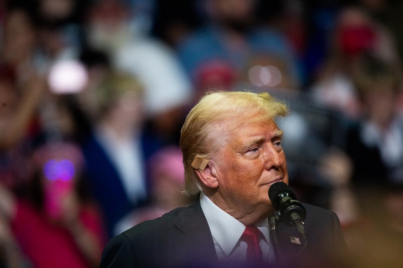 El expresidente estadounidense Donald Trump El expresidente estadounidense Donald Trump