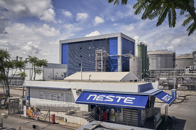 Refinería de Neste Oyj en Singapur. Fotógrafo: Lauryn Ishak/Bloomberg Refinería de Neste Oyj en Singapur. Fotógrafo: Lauryn Ishak/Bloomberg