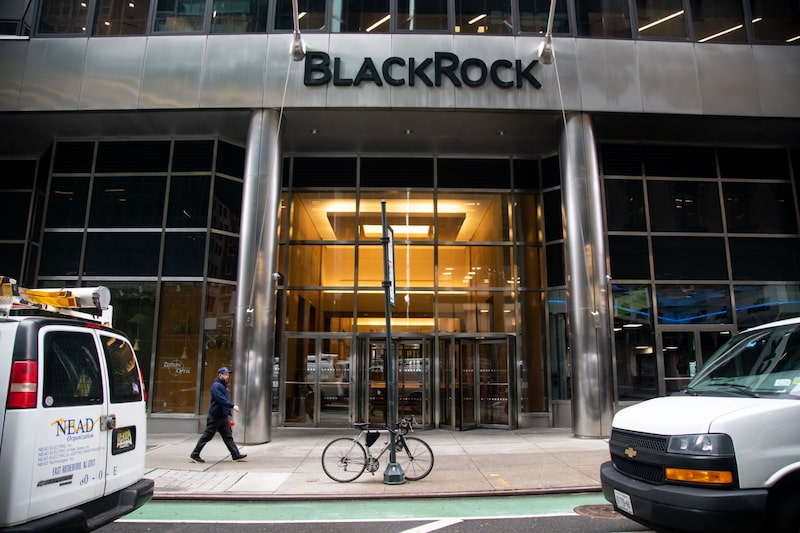 Escritórios da Black Rock, uma das gestoras analisadas em relatório, em Nova York Escritórios da Black Rock, uma das gestoras analisadas em relatório, em Nova York