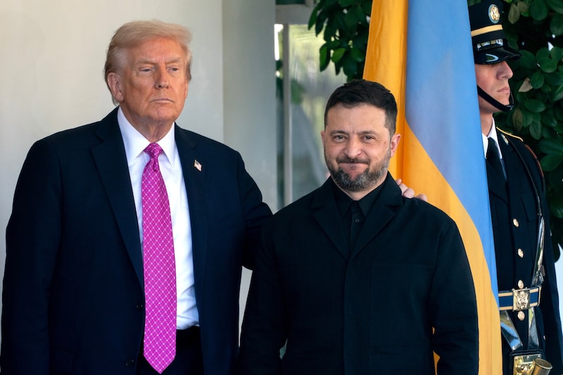 Trump y Zelenskiy.
Foto: Stefani Reynolds/Bloomberg Trump y Zelenskiy.
Foto: Stefani Reynolds/Bloomberg