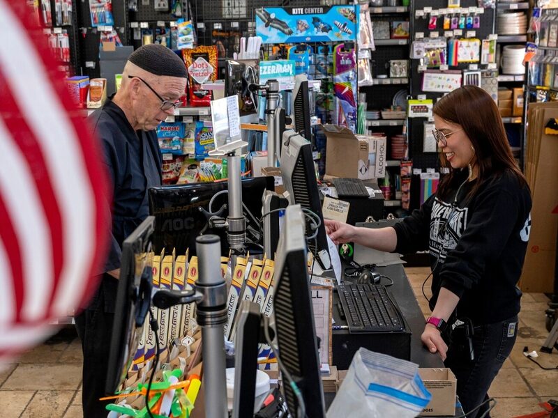 A worker assists a customer at a hardware store in San Francisco, California, US, on Friday, June 7, 2024. The Bureau of Labor Statistics is scheduled to release US consumer price index (CPI) figures on June 12. Photographer: David Paul Morris/Bloomberg A worker assists a customer at a hardware store in San Francisco, California, US, on Friday, June 7, 2024. The Bureau of Labor Statistics is scheduled to release US consumer price index (CPI) figures on June 12. Photographer: David Paul Morris/Bloomberg