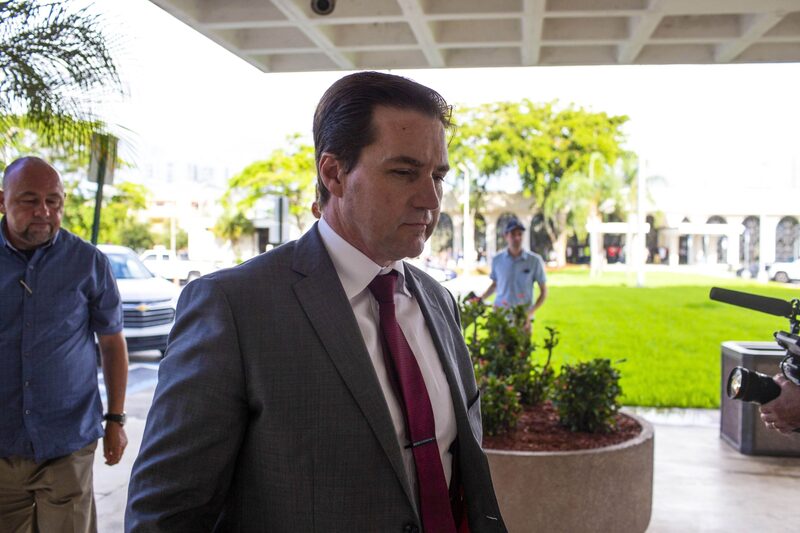Craig Wright, en el tribunal federal de West Palm Beach, Florida, el 28 de junio de 2019. Craig Wright, en el tribunal federal de West Palm Beach, Florida, el 28 de junio de 2019.