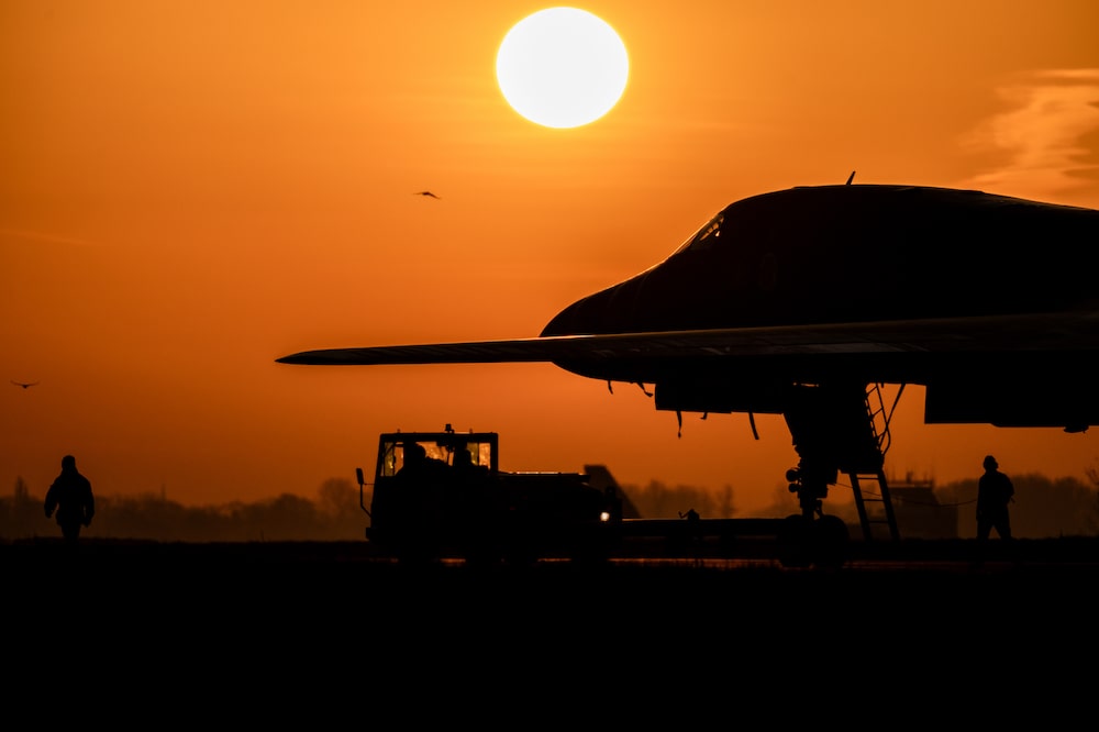Avião bombardeiro dos EUA Avião bombardeiro dos EUA