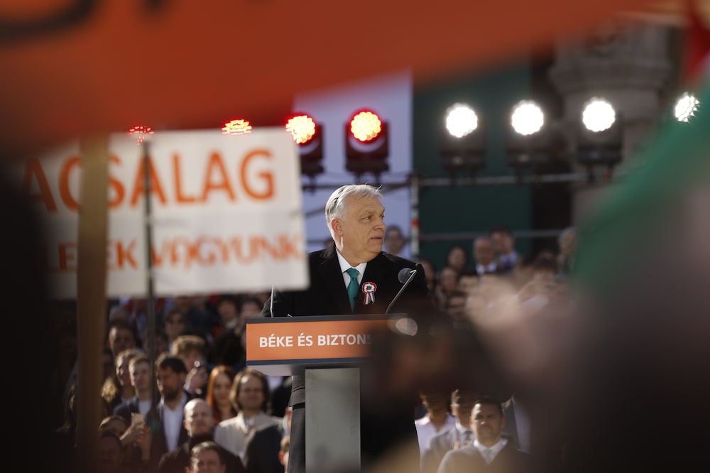 Prime Minister Viktor Orban and His Rival Amass Supporters for Pre-Election Showdown Prime Minister Viktor Orban and His Rival Amass Supporters for Pre-Election Showdown