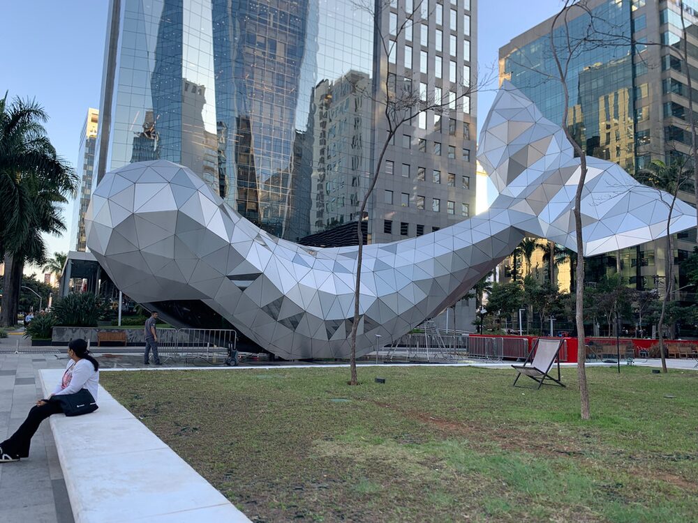 Vista da av. Faria Lima, em São Paulo Vista da av. Faria Lima, em São Paulo