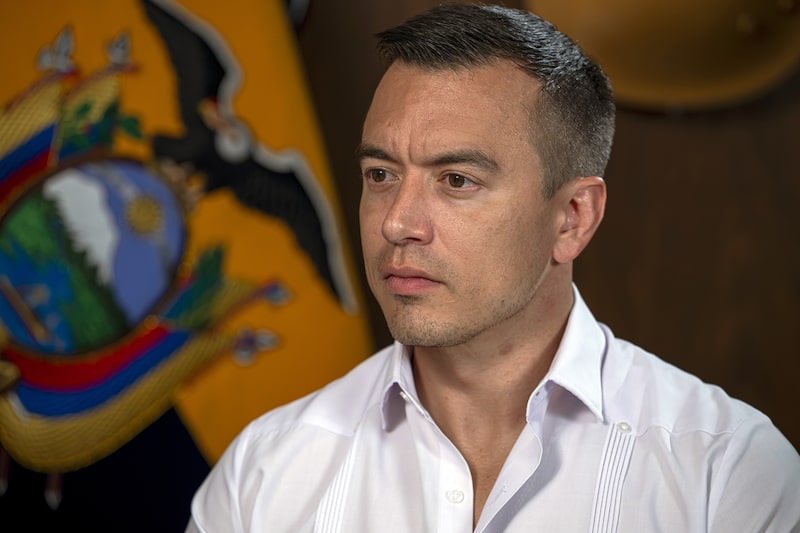 Ecuador's President Turns to Trump to Fulfill His Platform of Law and Order Ecuador's President Turns to Trump to Fulfill His Platform of Law and Order