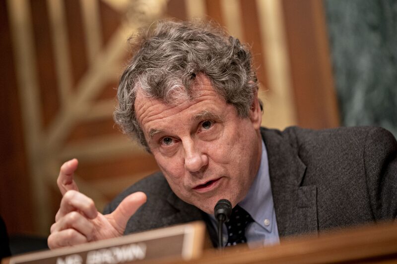 El senador Sherrod Brown, demócrata de Ohio y miembro principal del Comité Bancario del Senado. El senador Sherrod Brown, demócrata de Ohio y miembro principal del Comité Bancario del Senado.