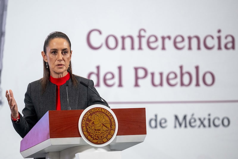 La “sangre fría” de México ante Trump, a prueba por la nueva amenaza arancelaria. La “sangre fría” de México ante Trump, a prueba por la nueva amenaza arancelaria.